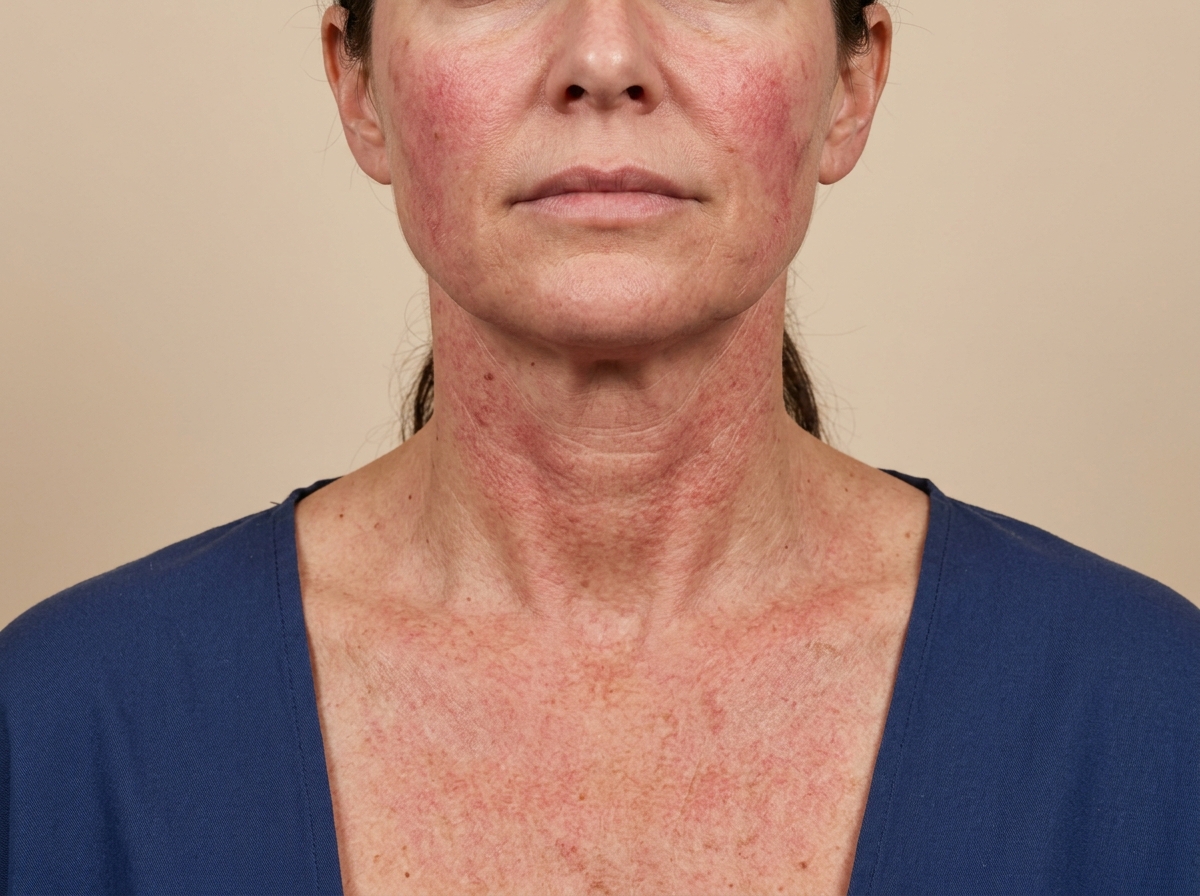 BBL HEROic Visible Redness & Tone Before