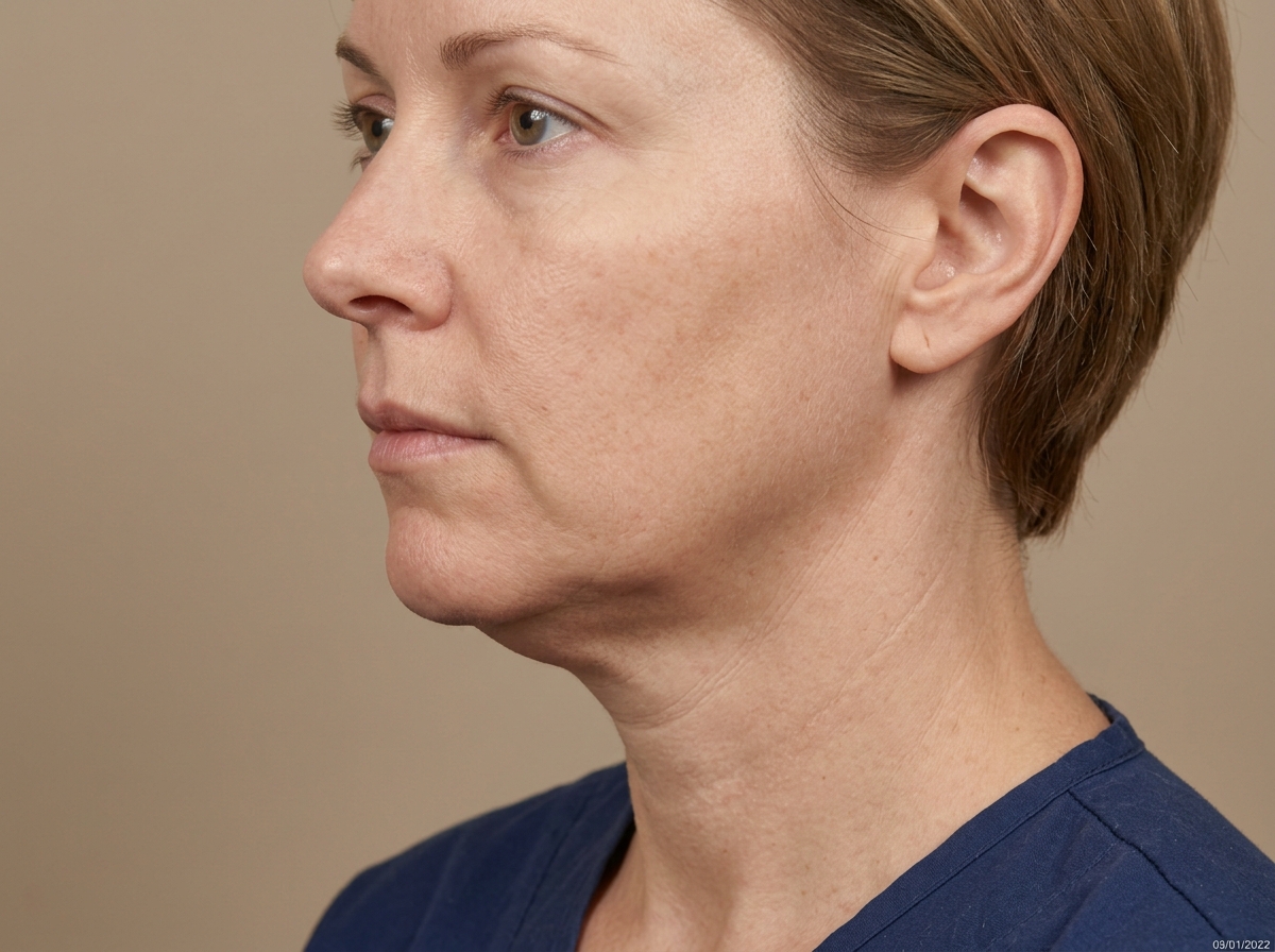 Sofwave Submental & Neck Tissue Before